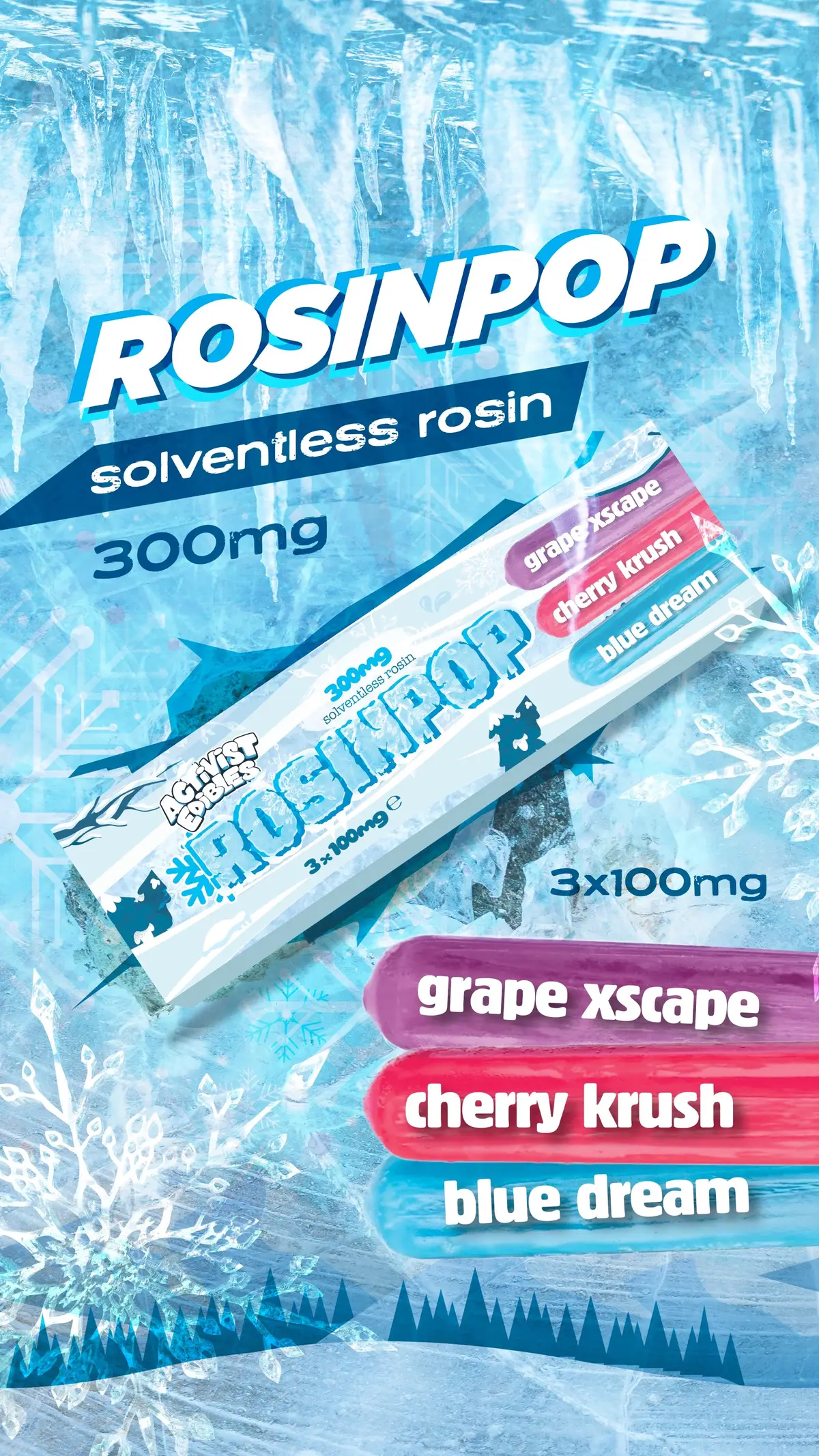 Rosinpop Solventless Rosin | 300mg